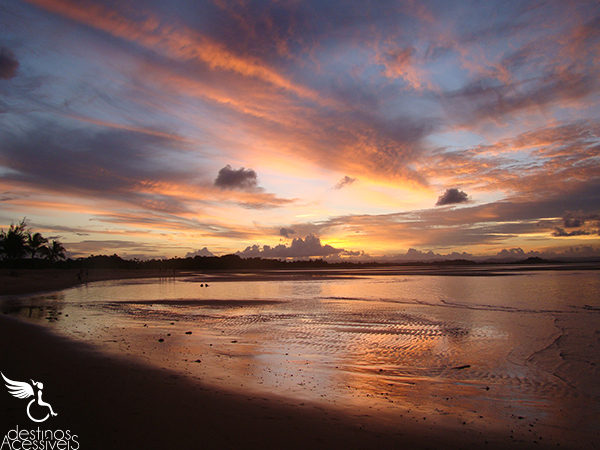 Por do sol Barra Grande